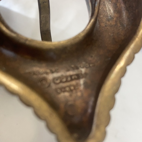 VTG. Paris France brass snake buckle belt. - Picture 5 of 11